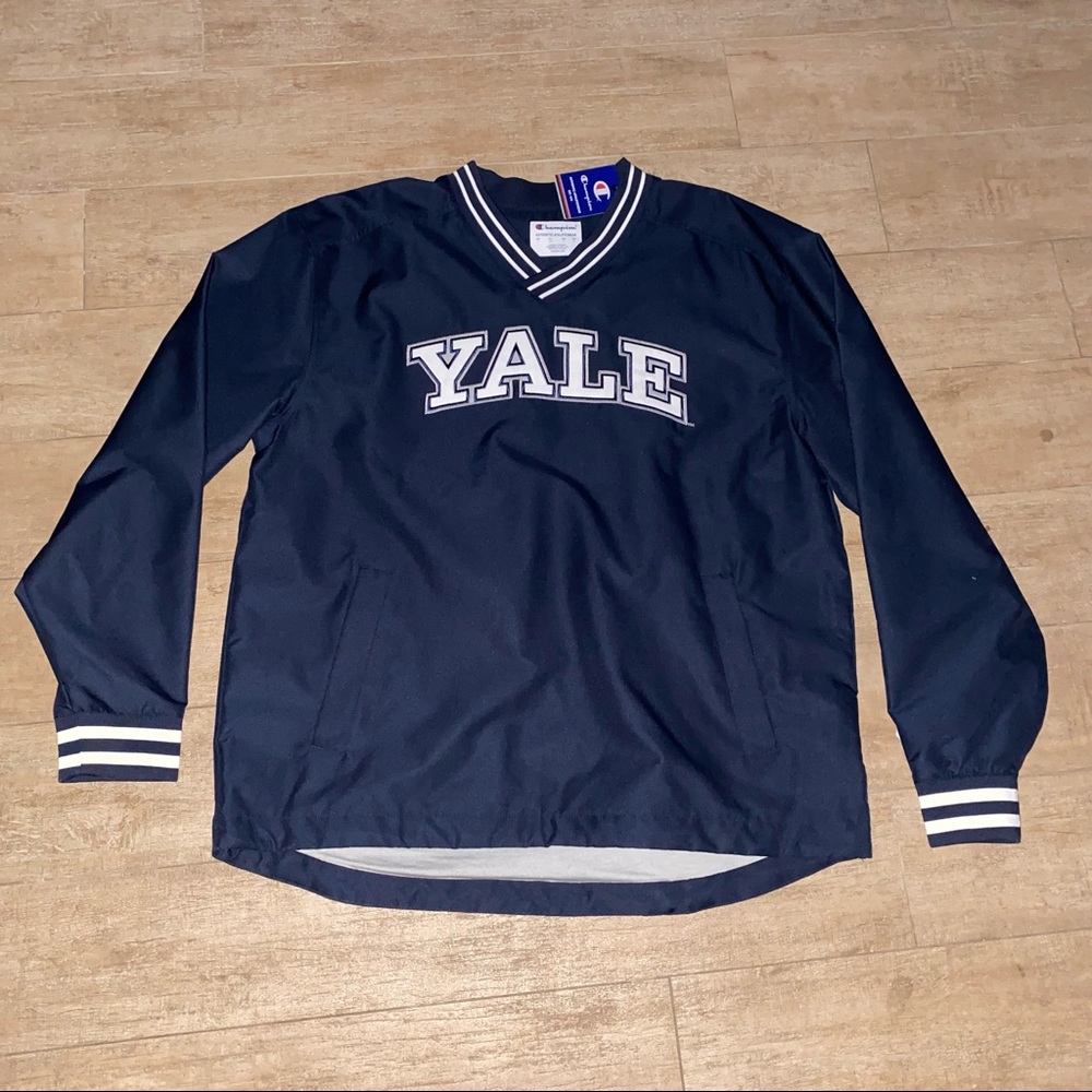 Yale University All-Weather Pullover Sweatshirt Champion Brand New With Tags
